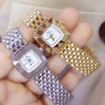 BS Bee Sister FA1197 Einfache Damenuhr mit quadratischem Zifferblatt und Edelstahlarmband – Bild 5