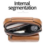 WEIXIER D245 Herren Businesstasche Schulterrucksack mit großer Kapazität, D245 Black, D245 Light Brown, D245 Dark Brown – Bild 4