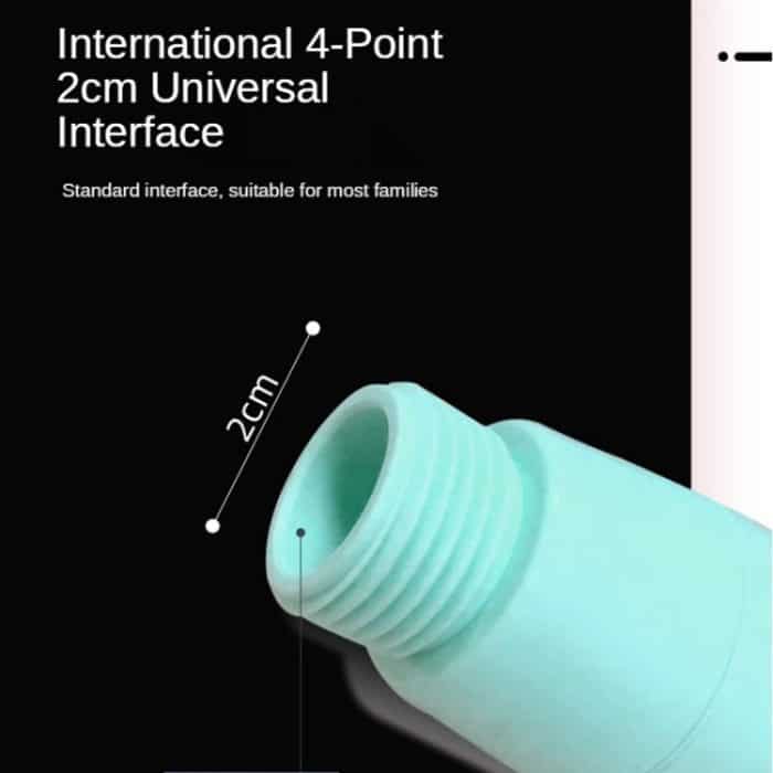 Druckduschkopf, Handbrause-Set mit vier Geschwindigkeiten, Stil:, Pink Blue, Navy Blue, Electroplating  Silver, Electroplating White, Electroplated Silver Filter Type, Electroplating White Filter, Black Filter Type, Silver Black Filter Type... – Bild 6