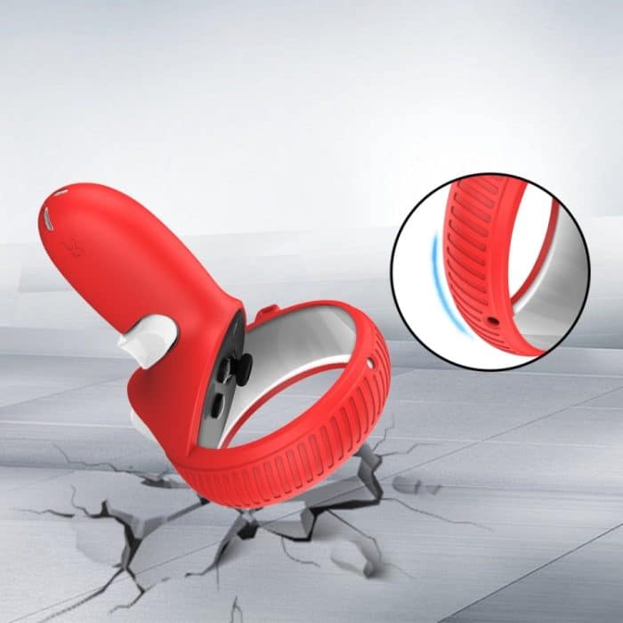 VR Brille Objektiv Shell Griff Schutzhülle für Oculus Quest 2, White, Red, Green – Bild 4