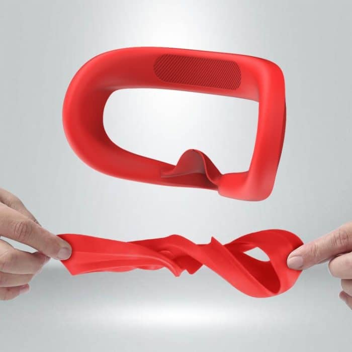 VR Brille Objektiv Shell Griff Schutzhülle für Oculus Quest 2, White, Red, Green – Bild 5