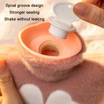 Tragbarer Mini-Heißwasserbeutel aus Cartoon-Plüsch mit Wasserspritzung, 500ML Pink, 500ML Blue, 500ML Green, 500ML Mint Green, 1000ML Pink, 1000ML Blue, 1000ML Green, 1000ML Mint Green, 1000ML Insert Yellow, 1000ML Insert Pink, 1000ML Insert Blue... – Bild 4