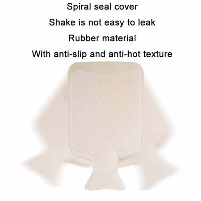 Abnehmbarer Waschlappenbezug, Gummi-Heißwasserbeutel kann eingegriffen werden, Pink Rabbit 2000ML, Gray Clouds 2000ML, Blue Bears 2000ML, Green Star Rabbit 2000ML, Pink Rabbit 1000ML, Gray Clouds 1000ML, Blue Bear 1000ML, Green Star Rabbit 1000ML – Bild 4