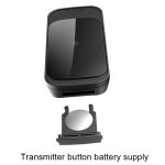 C03 1 für 1 kabellose, wasserdichte Türklingel mit Berührungssensor für Zuhause, C03 EU Plug Black, C03 EU Plug White, C03 US Plug Black, C03 US Plug White, C03 UK Plug Black – Bild 4