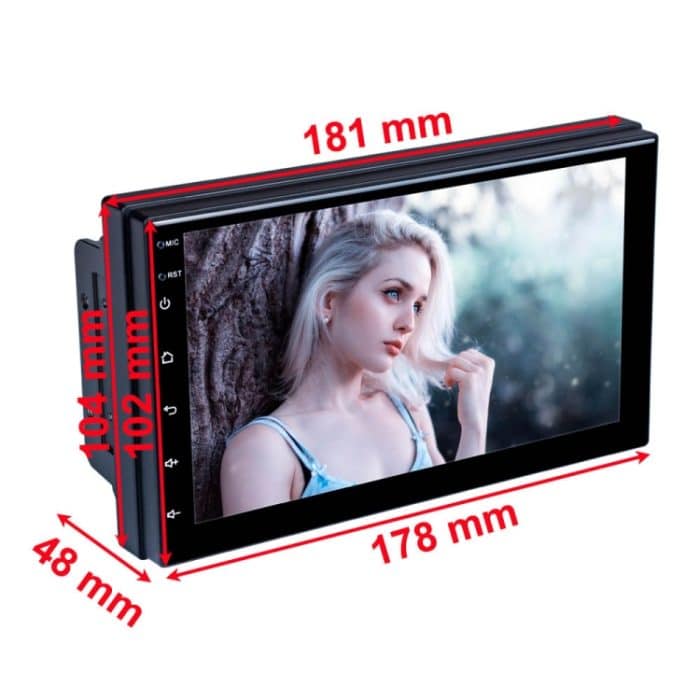 C7001 7-Zoll-Touchscreen mit integriertem CarPlay-Auto-MP5-Player, Stil:, 7 inch Standard, 7 inch Standard+4 Light Camera, 7 inch Standard+8 Light Camera, 7 inch Standard+12 Light Camera, 7 inch Standard+AHD Camera – Bild 3