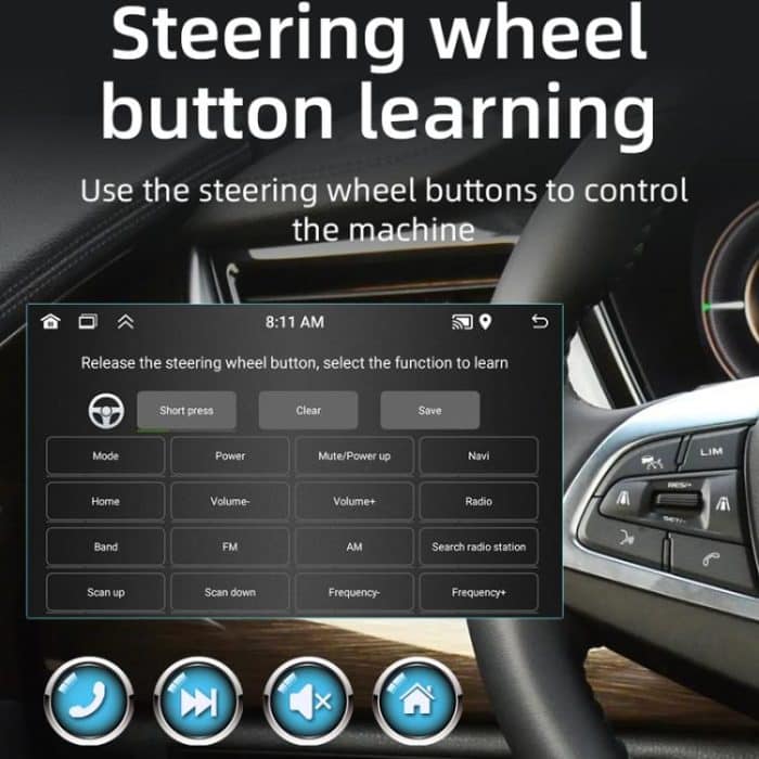 Für Volkswagen Passat 7 Zoll Bluetooth GPS Navigation Auto-Player, 1+32G, 2+32G, 2+64G – Bild 11