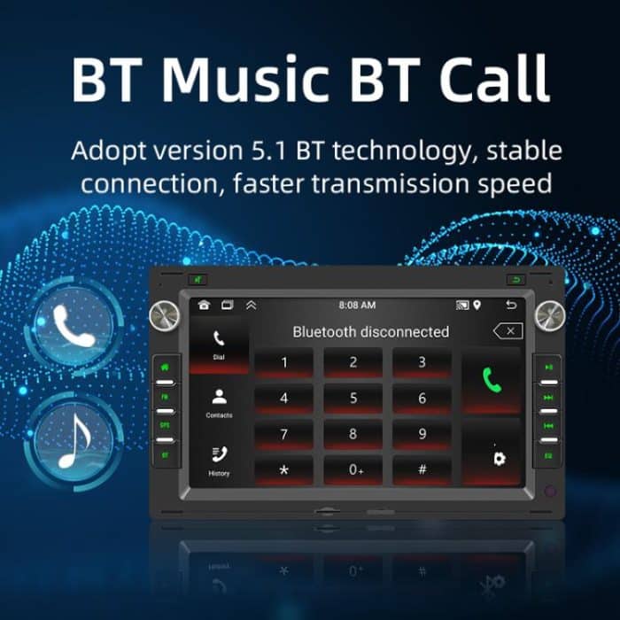 Für Volkswagen Passat 7 Zoll Bluetooth GPS Navigation Auto-Player, 1+32G, 2+32G, 2+64G – Bild 14