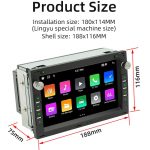 Für Volkswagen Passat 7 Zoll Bluetooth GPS Navigation Auto-Player, 1+32G, 2+32G, 2+64G – Bild 3