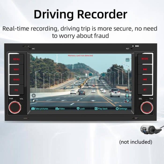 Für Volkswagen Touareg 7 Zoll GPS Navigation WIFI Auto MP5, 1+32G, 2+32G, 2+64G – Bild 8