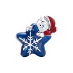 Weihnachten 925 Silber Perle DIY Perlenzubehör