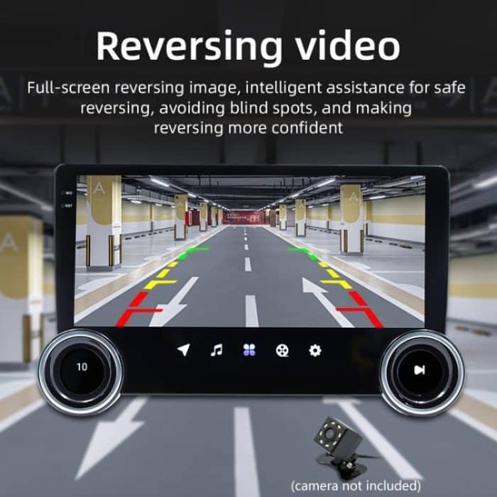 10,1-Zoll-IPS-Display + 2,5-D-Touchscreen, Bluetooth, FM-Radio, Auto-Navigationsgerät, 1+32G, 2+32G, 2+64G – Bild 9