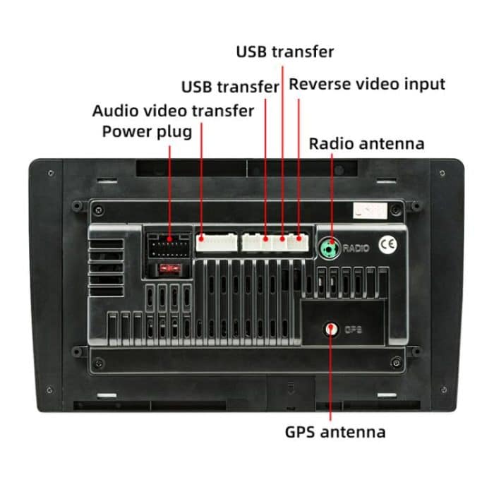 8 Zoll Bluetooth FM Radio Auto MP5 Android Navigationsgerät, 1+32G, 2+32G, 2+64G – Bild 3