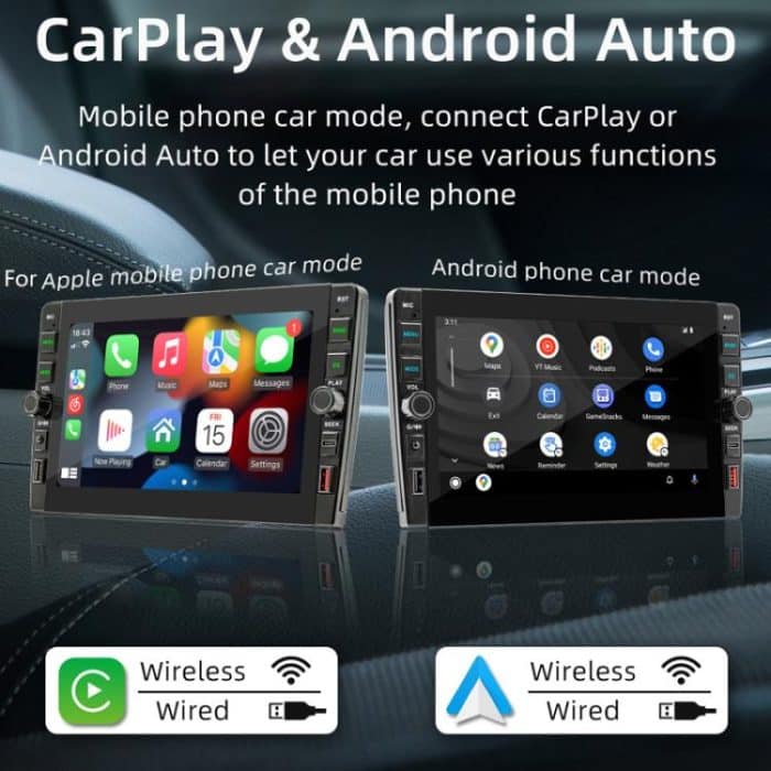 8 Zoll Bluetooth FM Radio Auto MP5 Android Navigationsgerät, 1+32G, 2+32G, 2+64G – Bild 6