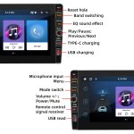 9 Zoll Bluetooth FM Radio Auto MP5 Android Navigationsgerät, 1+32G, 2+32G, 2+64G – Bild 4