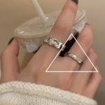 Happy Smiley Face Love Wear Kombinationsring