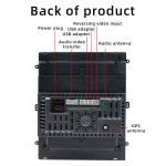 9,7 Zoll vertikaler Bildschirm Bluetooth-Radio Android 13 GPS-Navigationsgerät, 1+32G, 2+32G, 2+64G – Bild 3