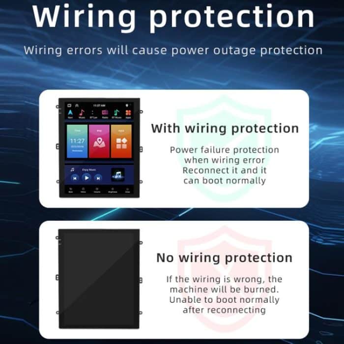 9,7 Zoll vertikaler Bildschirm Bluetooth-Radio Android 13 GPS-Navigationsgerät, 1+32G, 2+32G, 2+64G – Bild 8