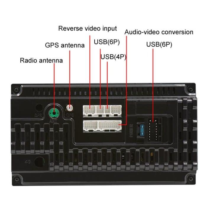Für Mercedes-Benz B200 Auto Android Navigation Bluetooth FM Radio, 1+32G, 2+32G, 2+64G – Bild 3