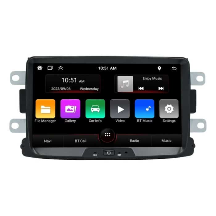 TBD0604092203.jpg Für Renault Dacia Auto Android Navigation Bluetooth FM Radio, 1+32G, 2+32G, 2+64G – Bild 1