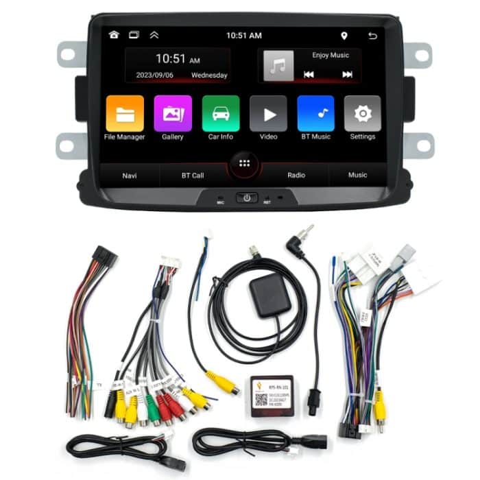 Für Renault Dacia Auto Android Navigation Bluetooth FM Radio, 1+32G, 2+32G, 2+64G – Bild 7