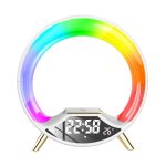 S528 Multifunktionaler kabelloser Bluetooth-Lautsprecher mit RGB-Licht, weißem Rauschen und simuliertem Sonnenaufgang, S528 (White), S528 (Black)