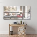 Acrylspiegel, quadratisch, Stereo-Wandaufkleber, selbstklebend, dekorativ, weicher Spiegel, rechtwinkliges Modell – Bild 5