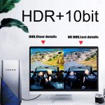 DP-Kabel 8K-Computermonitor-Verbindungskabel, 30 AWG Außendurchmesser: 6,3 mm, mit Nylongeflecht, 1m, 1.5m, 2m, 3m – Bild 3