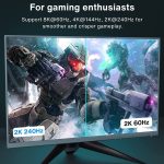 DP-Kabel 8K-Computermonitor-Verbindungskabel, 30 AWG Außendurchmesser: 6,3 mm, mit Nylongeflecht, 1m, 1.5m, 2m, 3m – Bild 7