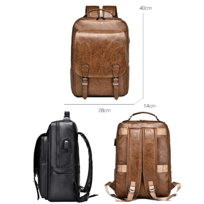 WEIXIER B677 Wasserdichter Business-Rucksack mit großer Kapazität und USB-Ladeloch – Bild 5
