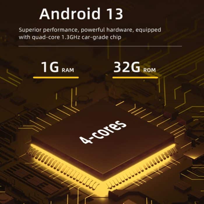 Autoradio Kabellos Bluetooth Freisprecheinrichtung Android Navigation, 1+32G, 2+32G, 2+64G – Bild 6