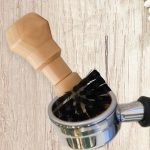 Kaffeepulver-Reinigungsbürste, Kaffeemaschine, Brühkopf, Kehrbrosche, Small, Large – Bild 8