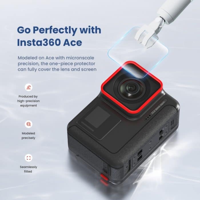 Für Insta360 ACE aMagisn gehärtete Folie Schutzaufkleber Sportkamera Zubehör, 3 In 1, 6 In 1 – Bild 7