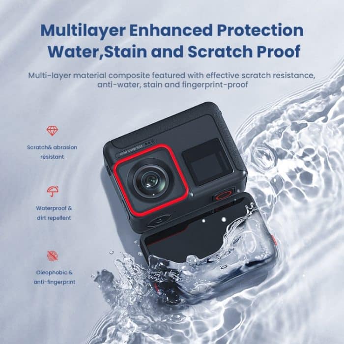 Für Insta360 ACE aMagisn gehärtete Folie Schutzaufkleber Sportkamera Zubehör, 3 In 1, 6 In 1 – Bild 8