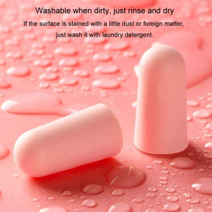 Memory Foam Ohrstöpsel Studentenwohnheim Schlafen Lärmreduzierung Schalldichte Ohrstöpsel, 10pcs /Box, 24pcs /Box, 60pcs /Box, 120pcs /Box – Bild 6