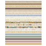 20 Rollen/Karton, 0,7 cm x 3 m, geteiltes, dünnes Washi-Tape-Set, DIY-Scrapbook-Aufkleber – Bild 2