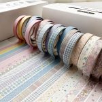 20 Rollen/Karton, 0,7 cm x 3 m, geteiltes, dünnes Washi-Tape-Set, DIY-Scrapbook-Aufkleber – Bild 4