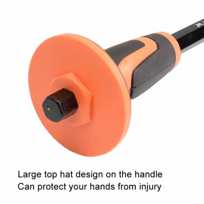 Geschmiedeter Sechskant-Stabmeißel Big Top Cap Meißel aus geschmiedetem Stahl in Industriequalität, MYTEC Upgraded Tip 250mm, MYTEC Upgraded Tip 300mm, MYTEC Upgraded Flat 246mm, MYTEC Upgraded Flat 290mm – Bild 4