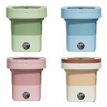 Vollautomatische faltbare Mini-Waschmaschine mit Dehydrationsfunktion, EU Plug, UK Plug, US Plug, AU Plug – Bild 2