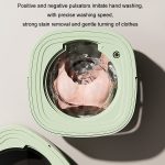 Vollautomatische faltbare Mini-Waschmaschine mit Dehydrationsfunktion, EU Plug, UK Plug, US Plug, AU Plug – Bild 5