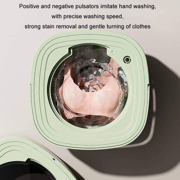 Vollautomatische faltbare Mini-Waschmaschine mit Dehydrationsfunktion, EU Plug, UK Plug, US Plug, AU Plug – Bild 5