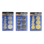 10 teile/satz High-Speed ​​Stahl Schneiden Klinge Multi-Größe Schneiden Holz PVC Elektrische Grinder Sägeblatt Werkzeug Mit 3,17mm + 6mm Pole, Black, Gold, Silver – Bild 11