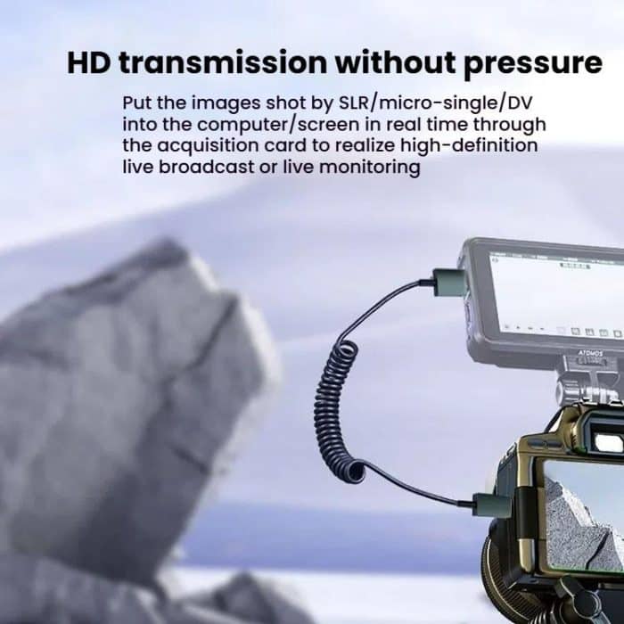 8K 60HZ HDMI 2.1 Federkabel, 0,5m Länge – Bild 4