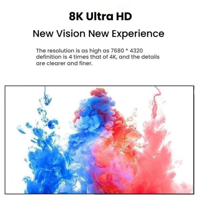 8K 60HZ HDMI 2.1 Federkabel, 0,5m Länge – Bild 6