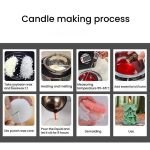 Castle Scented Candle Silicone Mold, A ZL-952, B  ZL-953, C ZL-954 – Bild 8