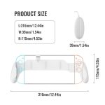 For Nintendo Switch 2 / Switch / Switch OLED Ergonomic Anti-Slip Grip Handle, JYS-NS2297 Black, JYS-NS2297 White – Bild 4