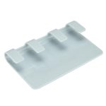 Praktische, an der Wand klebende Handy-Ladehalterung, Steckdose, stark klebendes Stützregal mit Haken – Bild 5