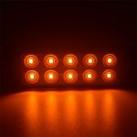 2 stücke Auto/Lkw 10LEDs Seite Marker Anzeige Lichter Birne Lampe, MK-017(Orange), MK-017 (Red), MK-017 (White) – Bild 2