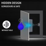 T3 ABS Magnetkarten-Induktionsschloss Unsichtbares bilaterales offenes Schranktürschloss, Bilateral – Bild 11