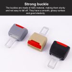 2 Stück RS-01 Universal-Autositzgurt-Verlängerungsschnalle, Black – Bild 5