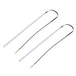 2 PCS 30cm DC12V 4.2W Ultradünne Auto Auto Doppelfarben Blinker / Lauflichter, mit LED SMD-2835 Lampenperlen (Blinker: Gelbes Licht; Lauflichter: Weißes Licht) – Bild 2